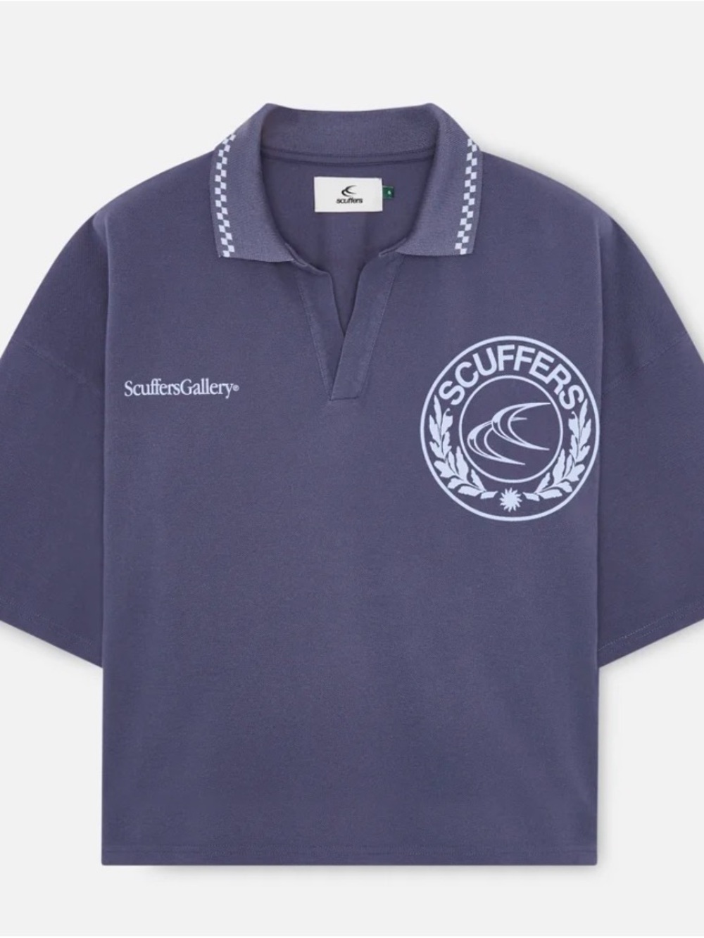 Scuffers Navy Rugby Polo